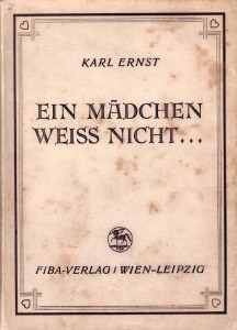 Schutzumschlag, 1937